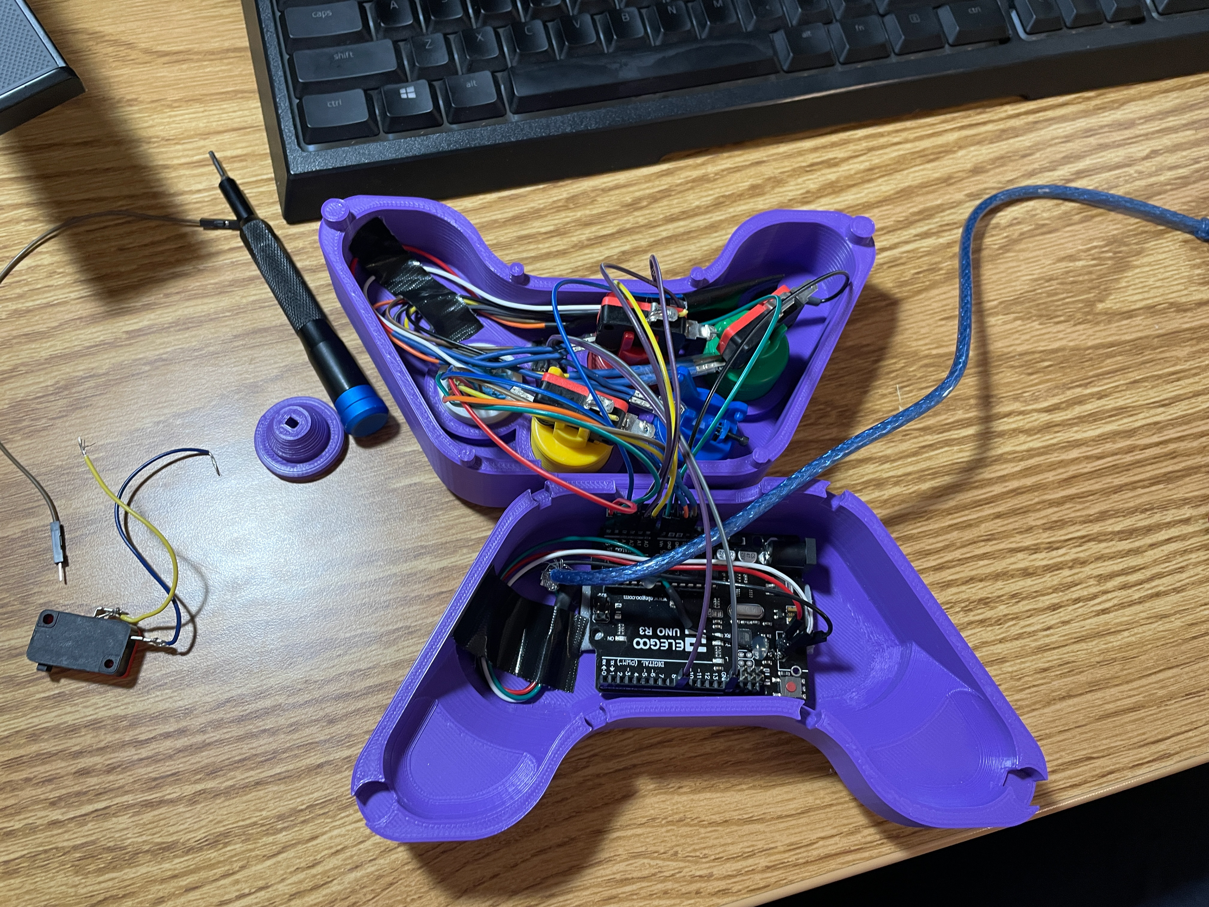 Switch Adaptive Controller - Physical Art and Electronics