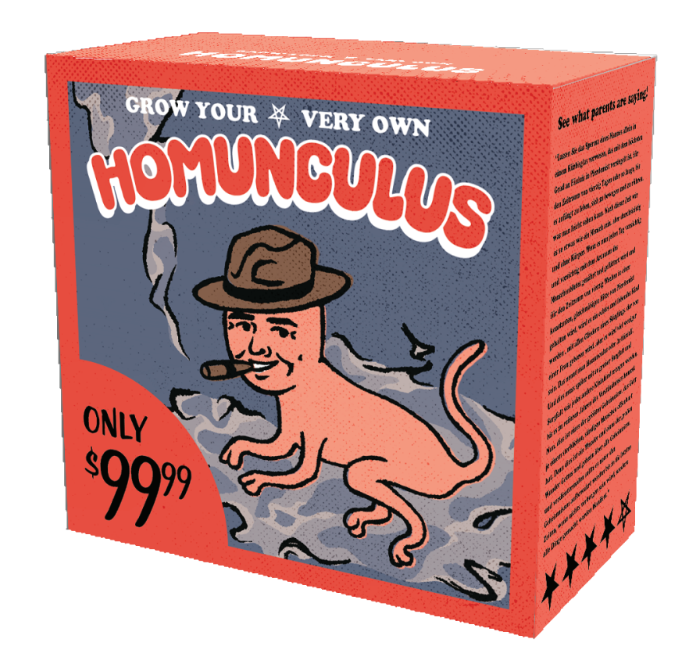 Grow Your Own Homunculus - Digital Art and Graphics