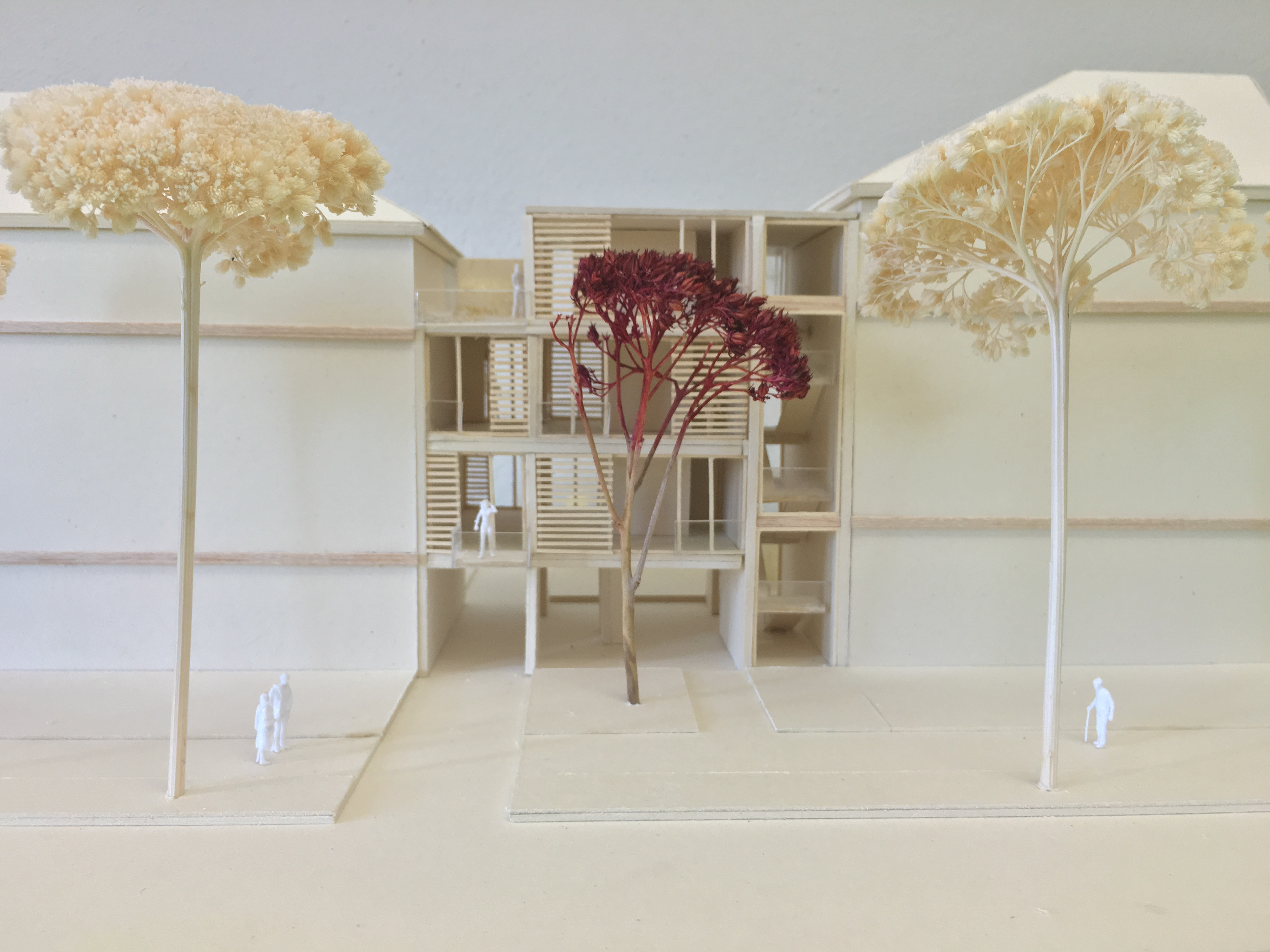 Entwurfsprojekt 2 - Wohnhaus in Baulücke 