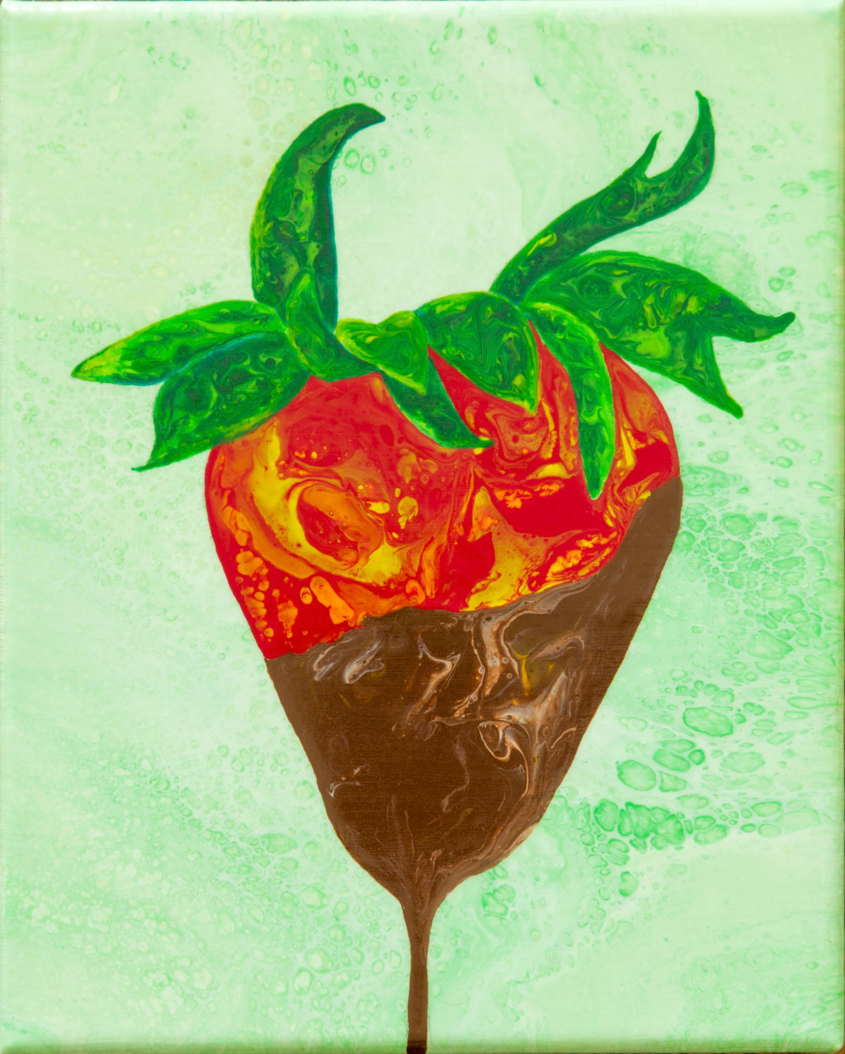 Strawberry in Chocolate