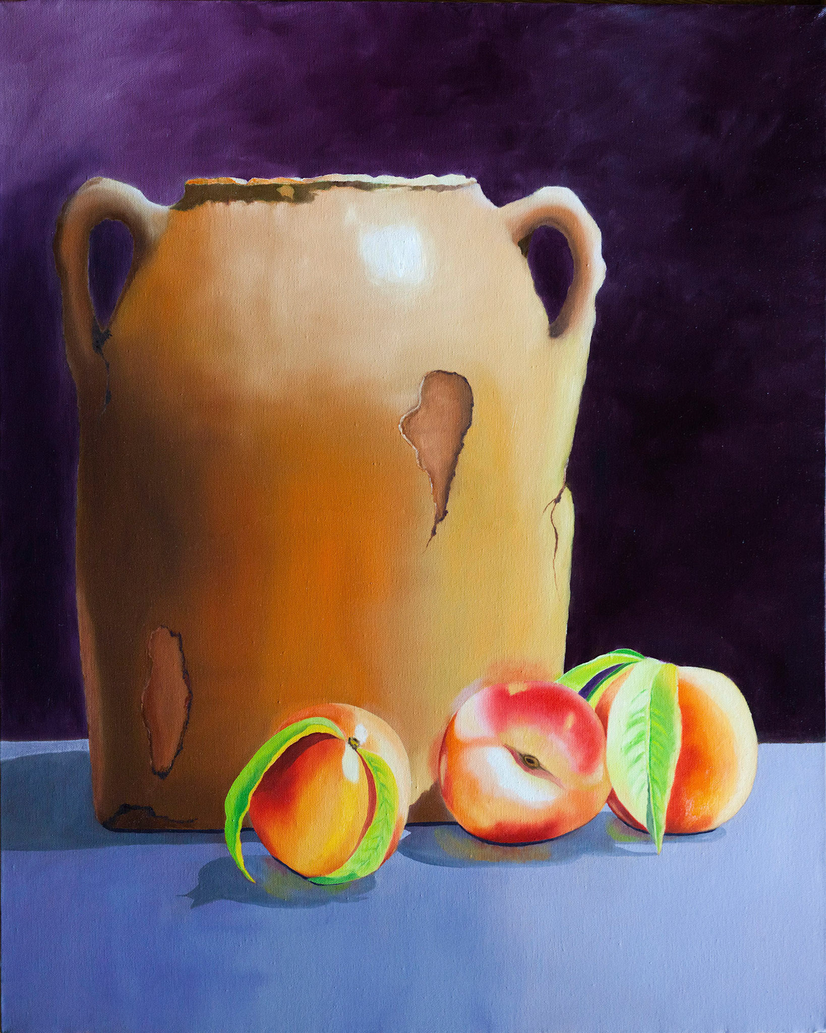 Turkish pot with Nectarines