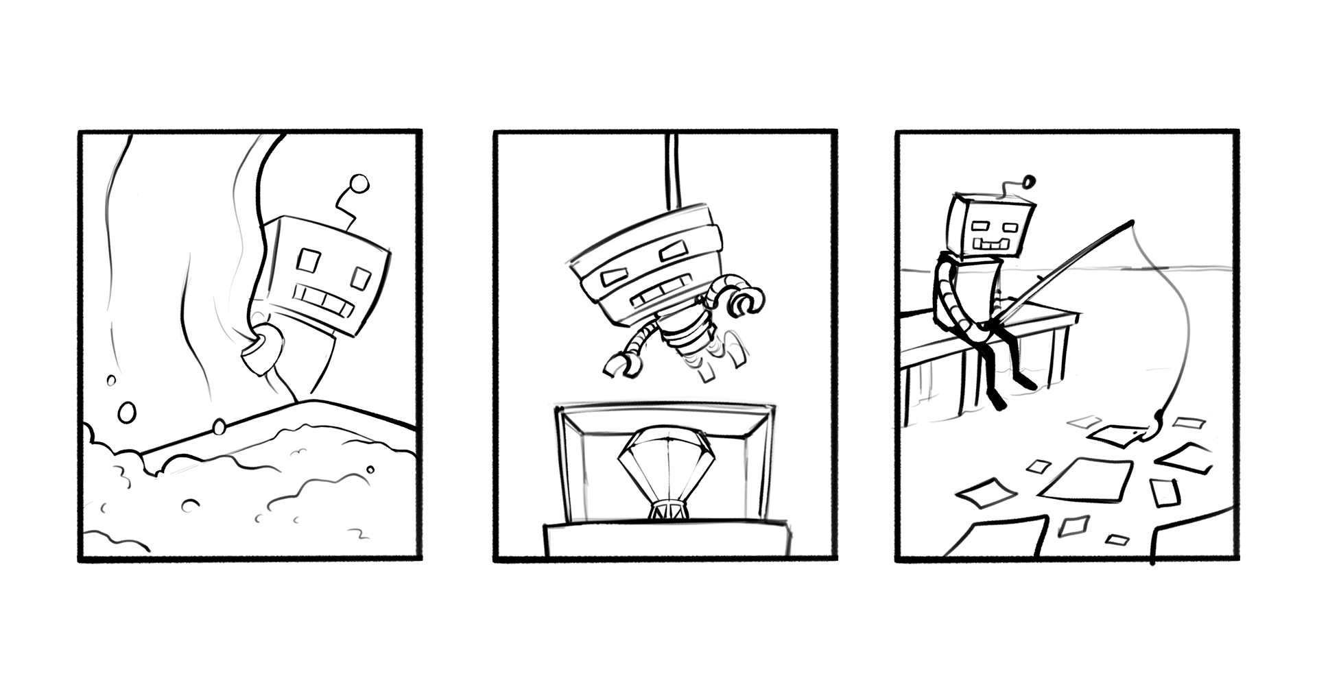 rough sketches