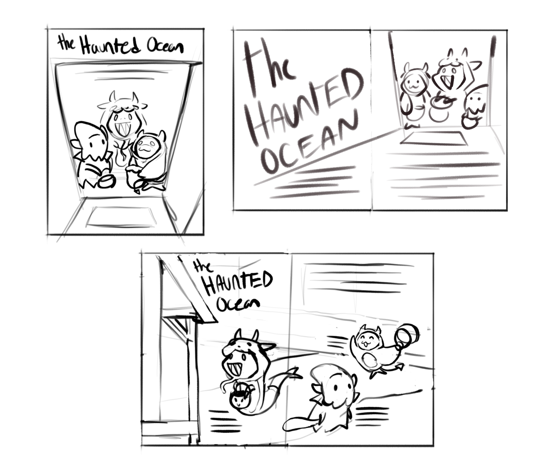 rough sketches