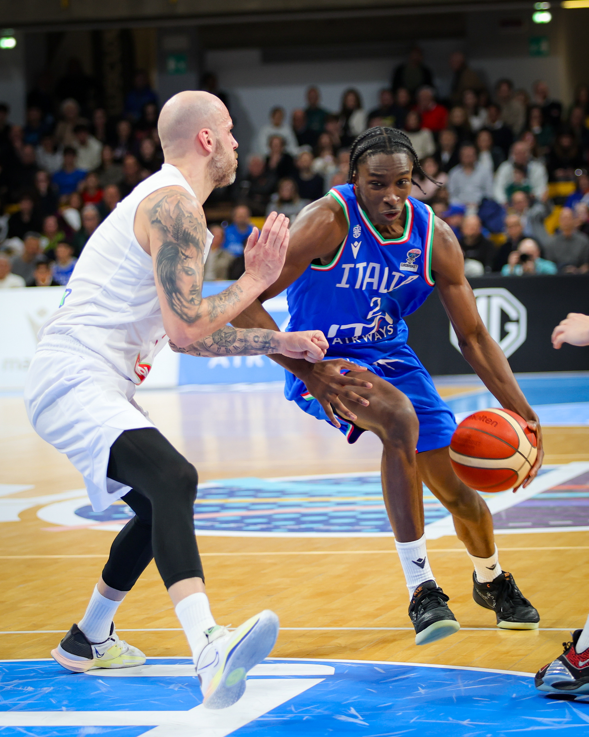 Italia vs Ungheria qualificazioni euro basket 2025 (23/02/2025) 