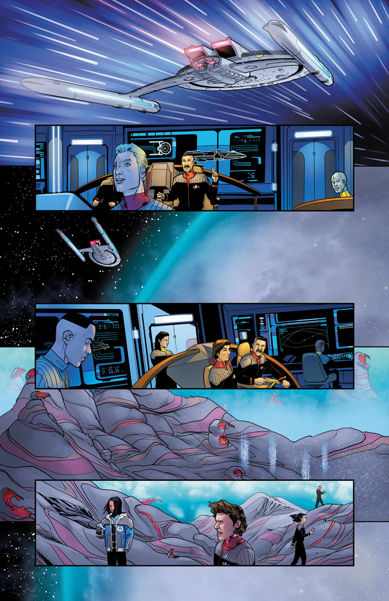 Line Art By Josh Hood | Colors By Charlie Kirchoff | Published By IDW