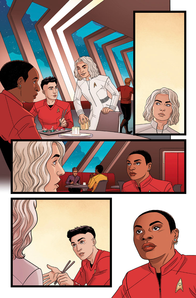 Line Art By Megan Levens | Colors By Charlie Kirchoff | Published By IDW