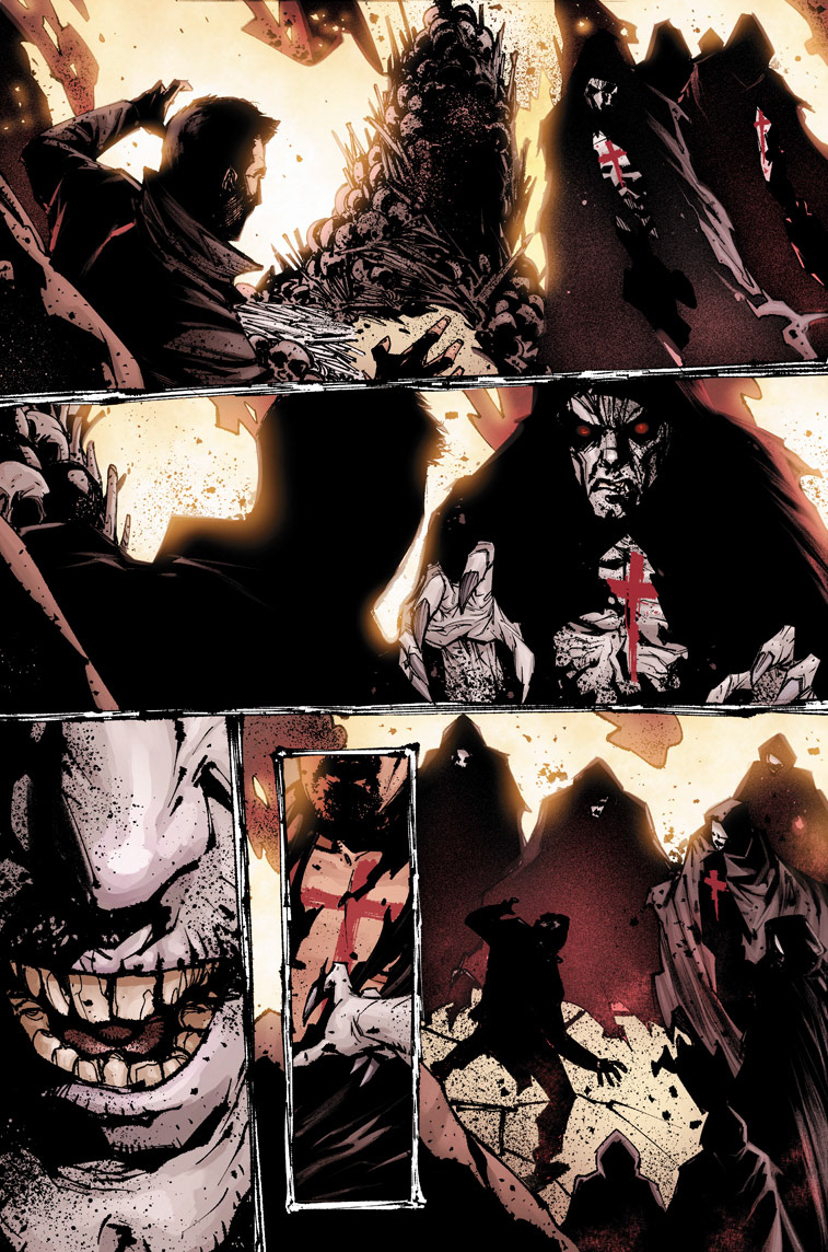 Line Art By Agustin Padilla | Colors By Charlie Kirchoff | Published By Opus Comics