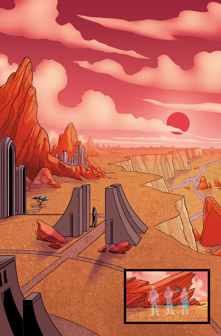 Line Art By Megan Levens | Colors By Charlie Kirchoff | Published By IDW