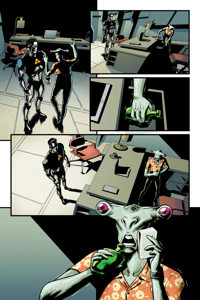 Line Art by Jeferson Sadzinski | Colors by Charlie Kirchoff | Written/Created by Louis Southard