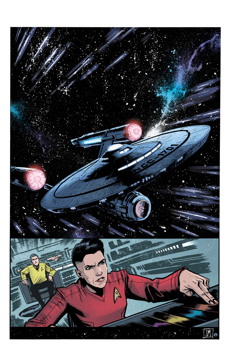 Line Art by Justin Mason | Colors by Charlie Kirchoff | Published by IDW