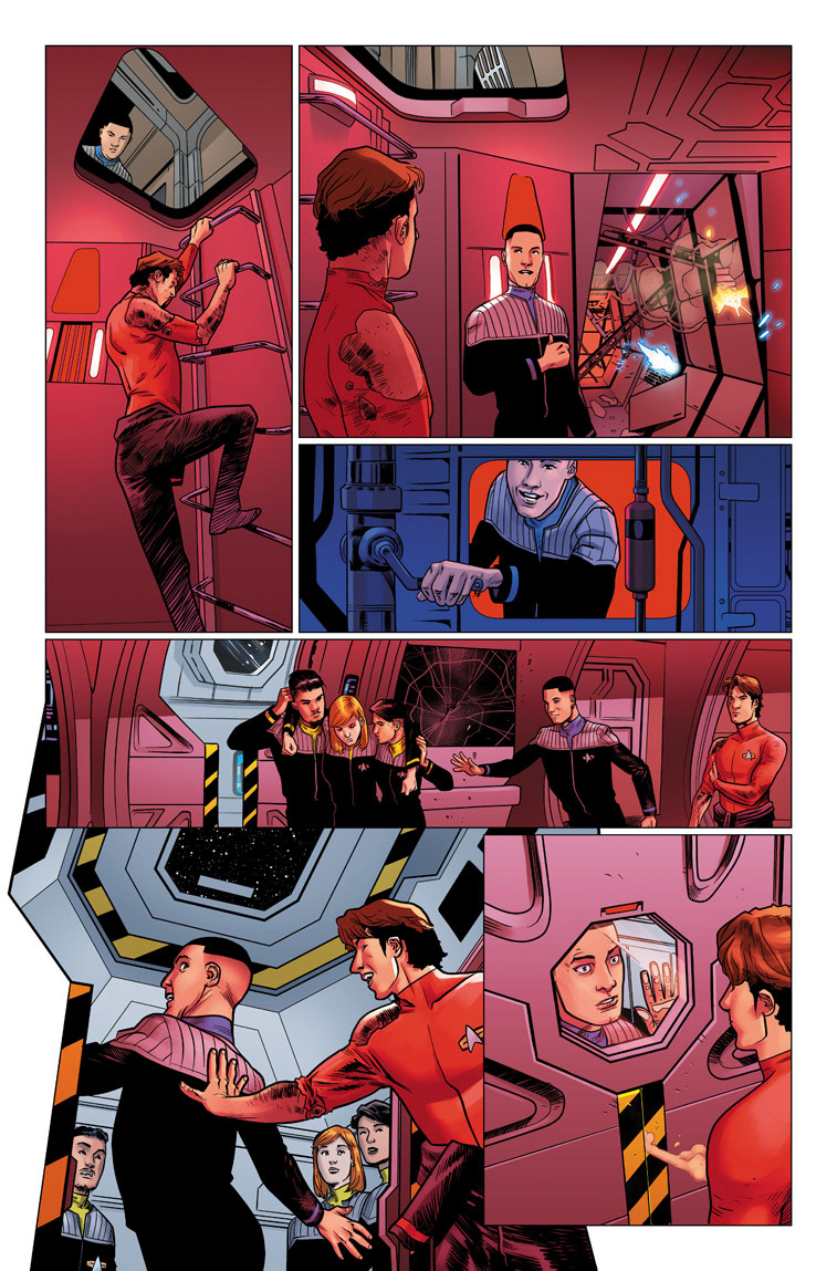 Line Art By Josh Hood | Colors By Charlie Kirchoff | Published By IDW