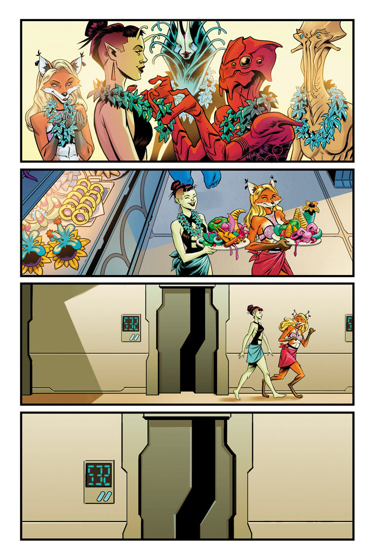 Line Art by Jeferson Sadzinski | Colors by Charlie Kirchoff | Written/Created by Louis Southard
