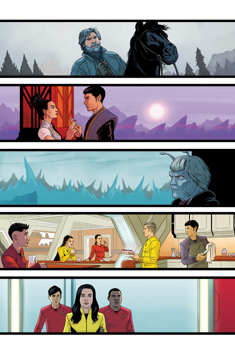 Line Art By Megan Levens | Colors By Charlie Kirchoff | Published By IDW