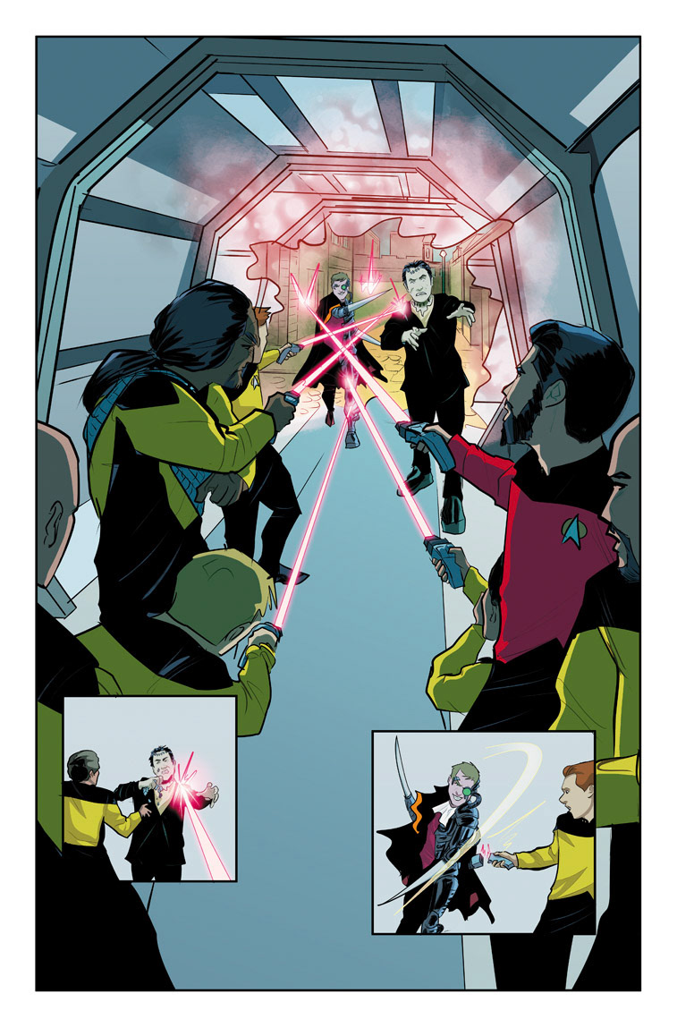 Line Art by Joe Eisma | Colors by Charlie Kirchoff | Published by IDW