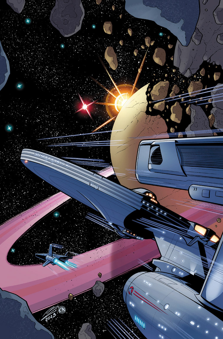 Line Art by Megan Levens | Colors by Charlie Kirchoff | Published by IDW