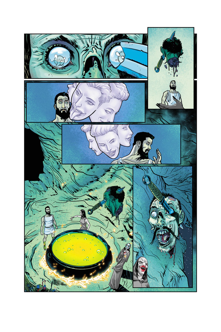 Line Art By Josh Hood | Colors By Charlie Kirchoff | Published By Weird Vibe INC