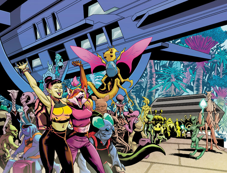 Line Art by Jeferson Sadzinski | Colors by Charlie Kirchoff | Written/Created by Louis Southard