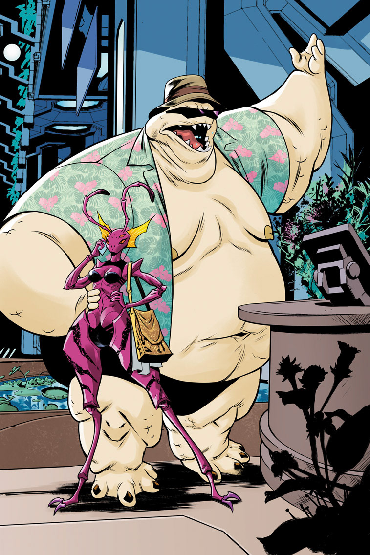 Line Art by Jeferson Sadzinski | Colors by Charlie Kirchoff | Written/Created by Louis Southard