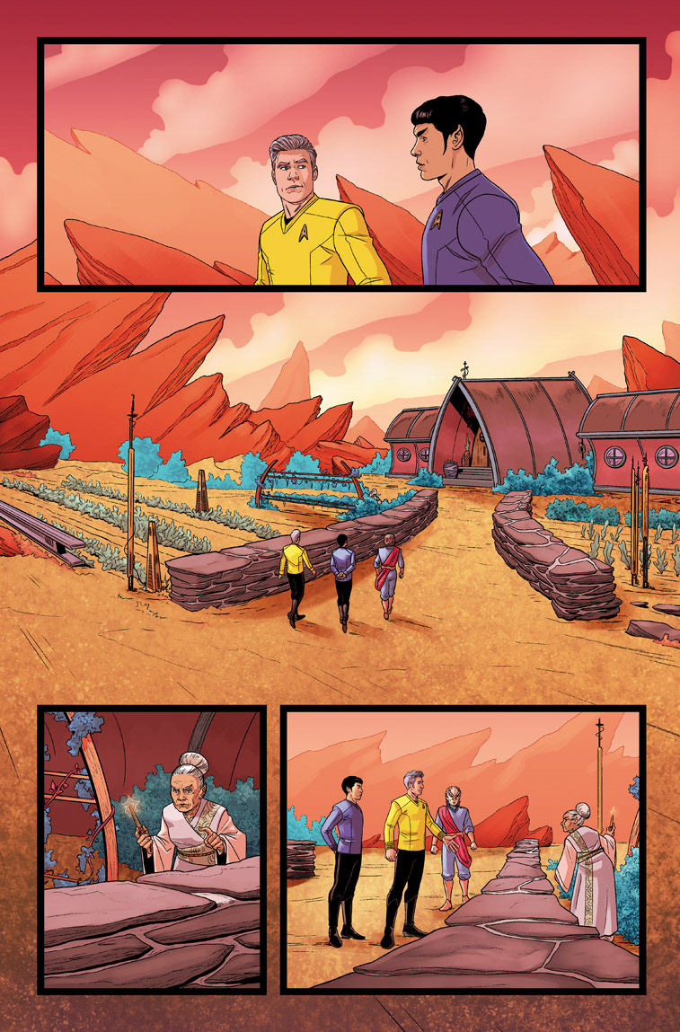 Line Art By Megan Levens | Colors By Charlie Kirchoff | Published By IDW