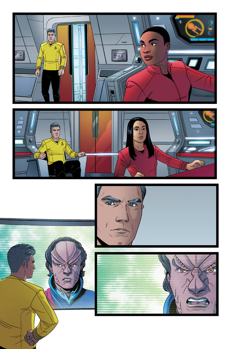 Line Art By Megan Levens | Colors By Charlie Kirchoff | Published By IDW