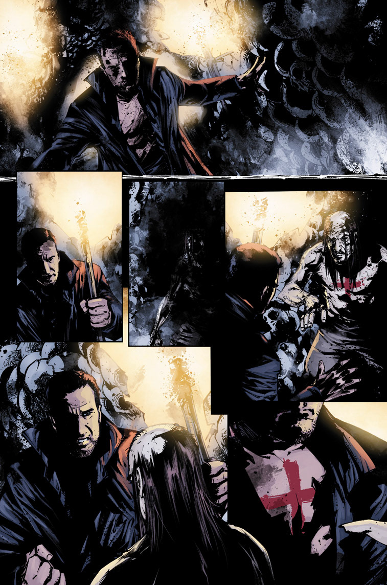 Line Art By Agustin Padilla | Colors By Charlie Kirchoff | Published By Opus Comics