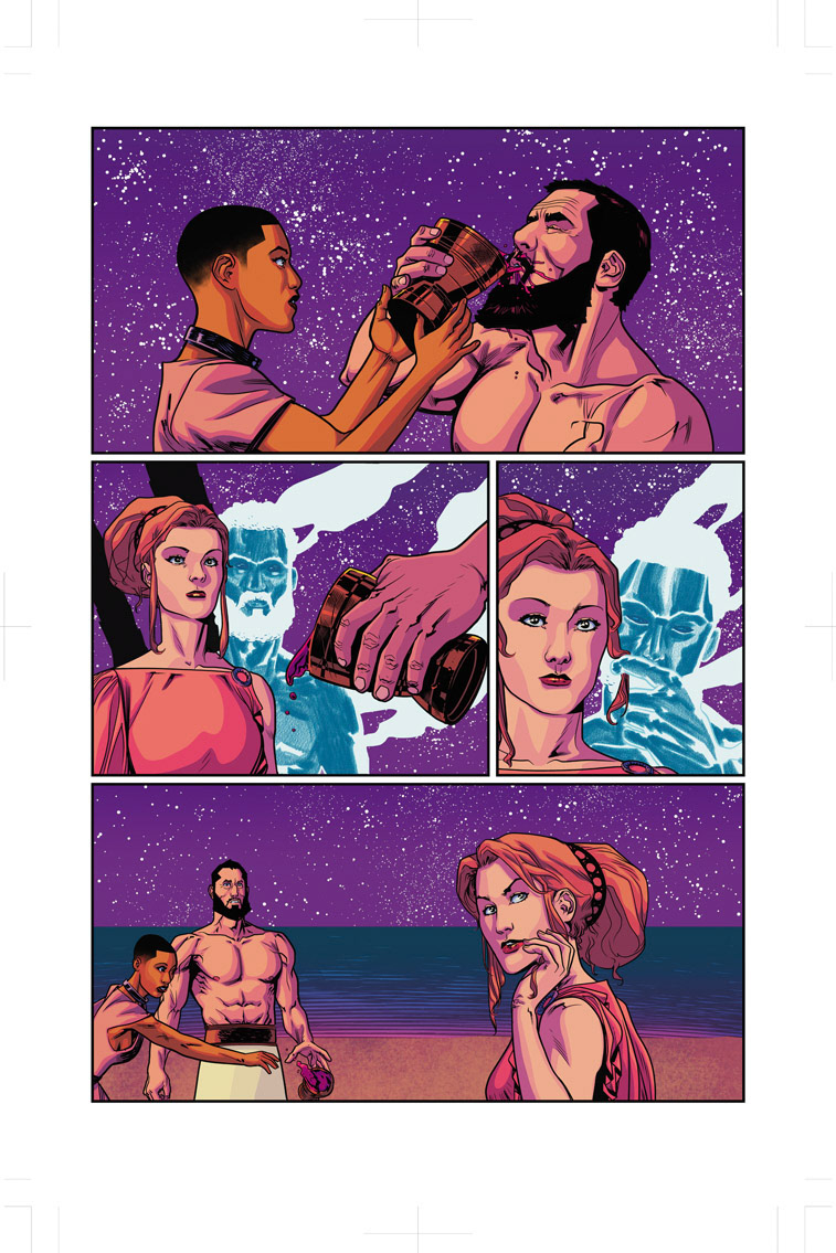 Line Art By Josh Hood | Colors By Charlie Kirchoff | Published By Weird Vibe INC