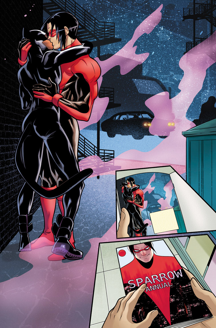 Lines By Moy R. | Colors By Charlie Kirchoff | Published in Bi Visibility #2 - Still Bi