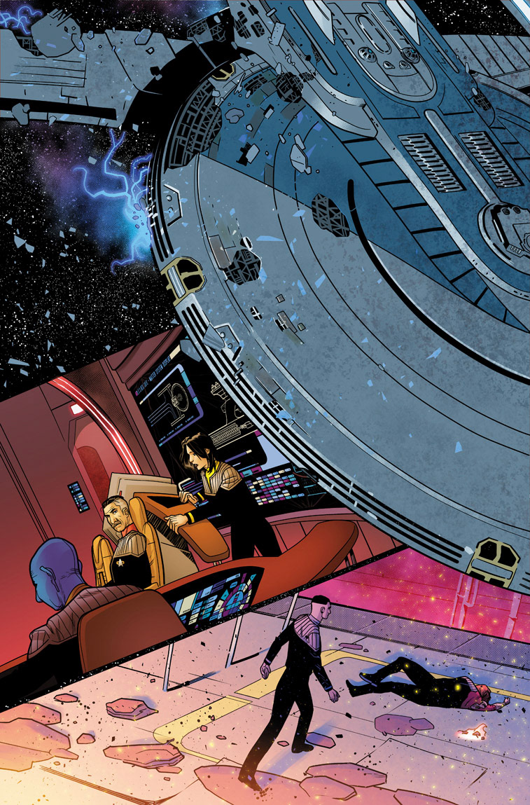 Line Art By Josh Hood | Colors By Charlie Kirchoff | Published By IDW