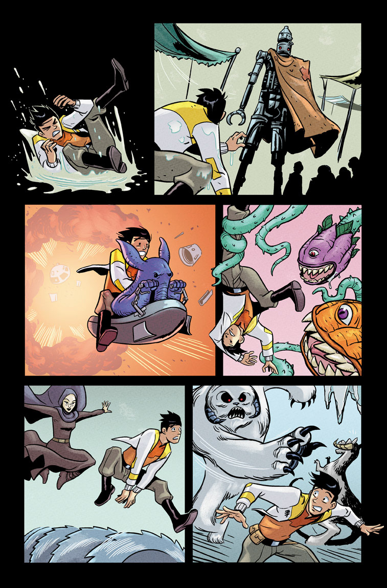 Lines by David M Buisan | Colors by Charlie Kirchoff