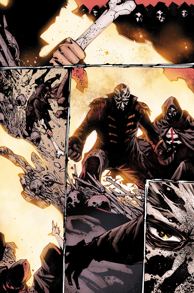 Line Art By Agustin Padilla | Colors By Charlie Kirchoff | Published By Opus Comics