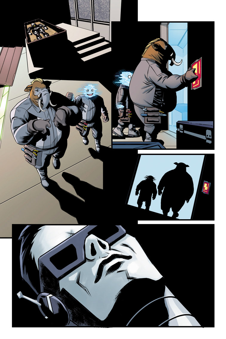 Line Art by Jeferson Sadzinski | Colors by Charlie Kirchoff | Written/Created by Louis Southard