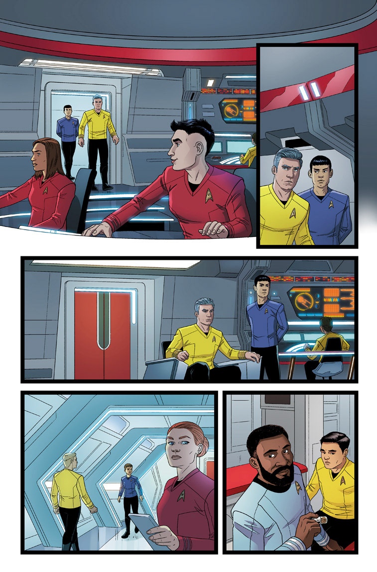 Line Art By Megan Levens | Colors By Charlie Kirchoff | Published By IDW