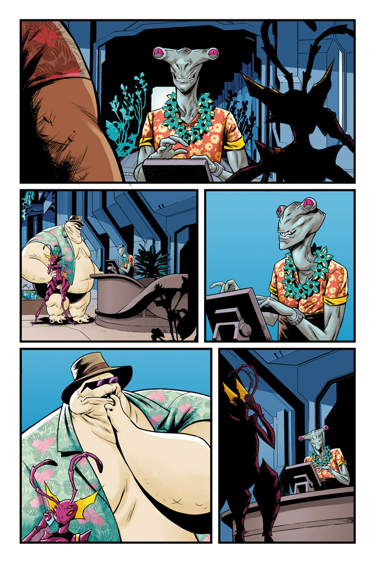 Line Art by Jeferson Sadzinski | Colors by Charlie Kirchoff | Written/Created by Louis Southard