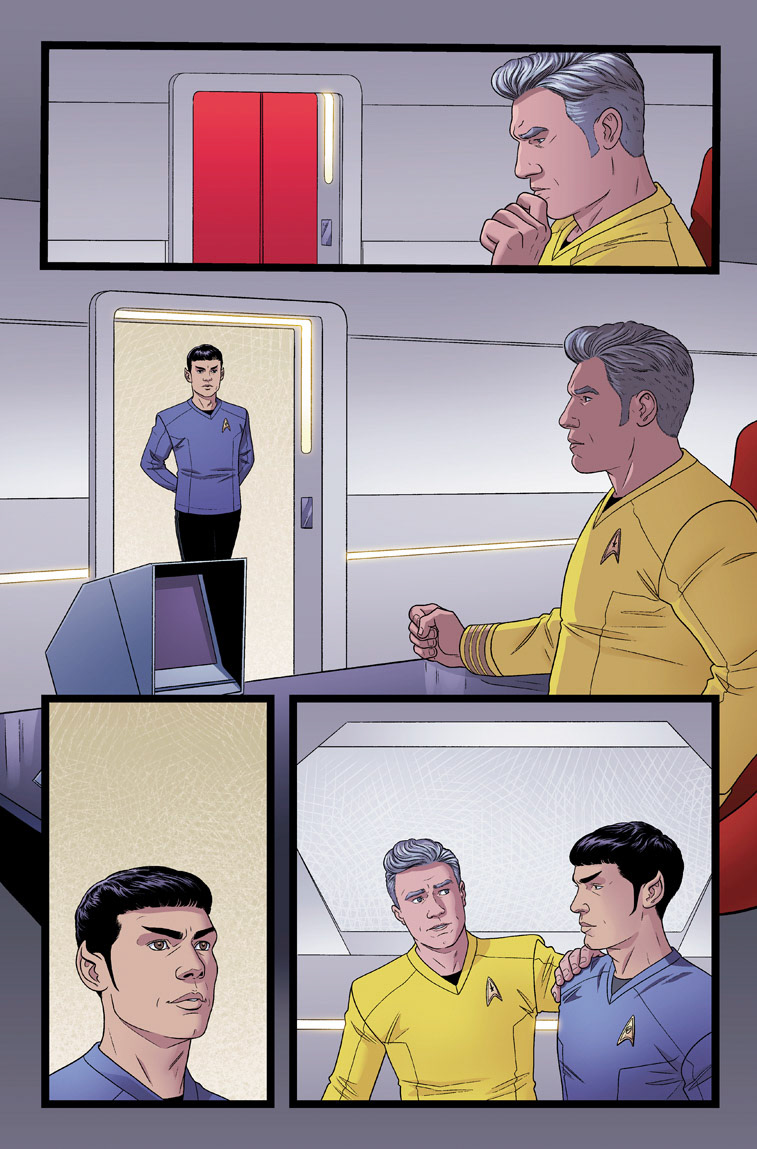 Line Art By Megan Levens | Colors By Charlie Kirchoff | Published By IDW