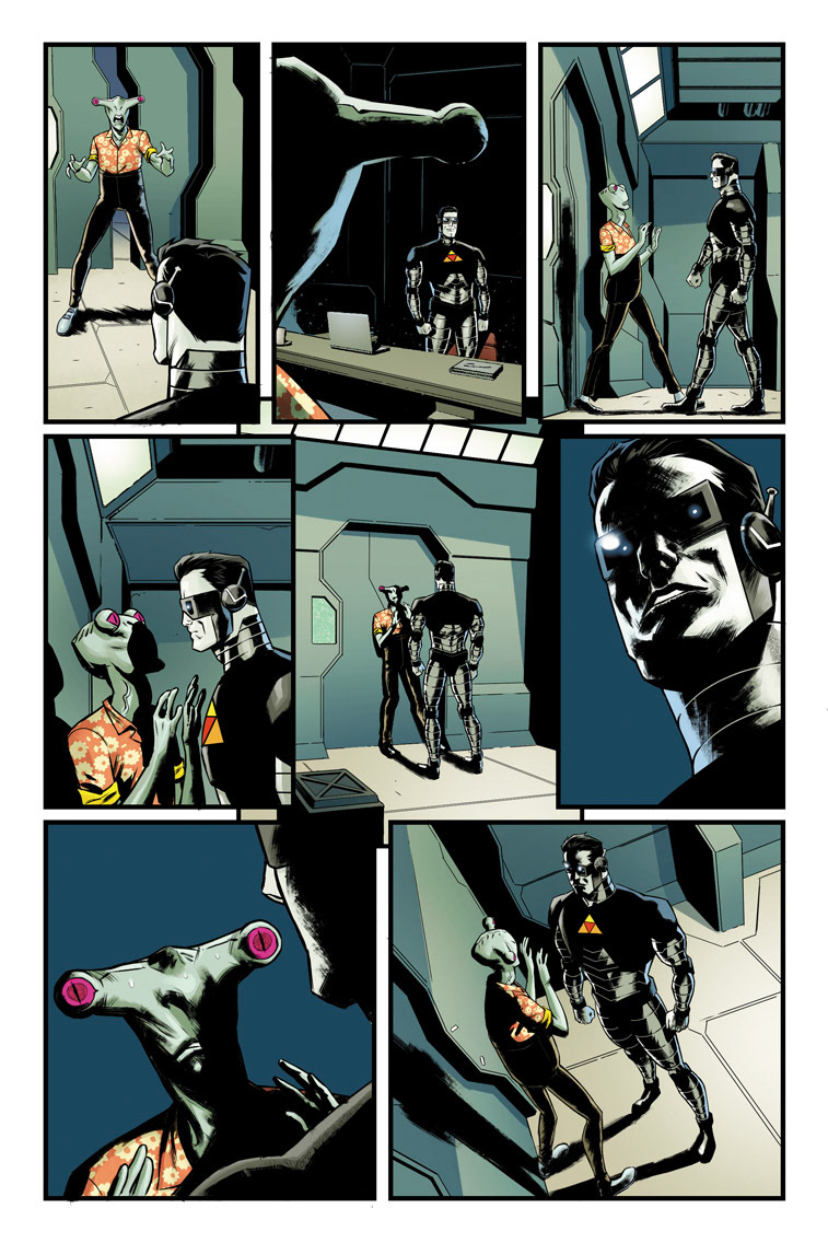 Line Art by Jeferson Sadzinski | Colors by Charlie Kirchoff | Written/Created by Louis Southard
