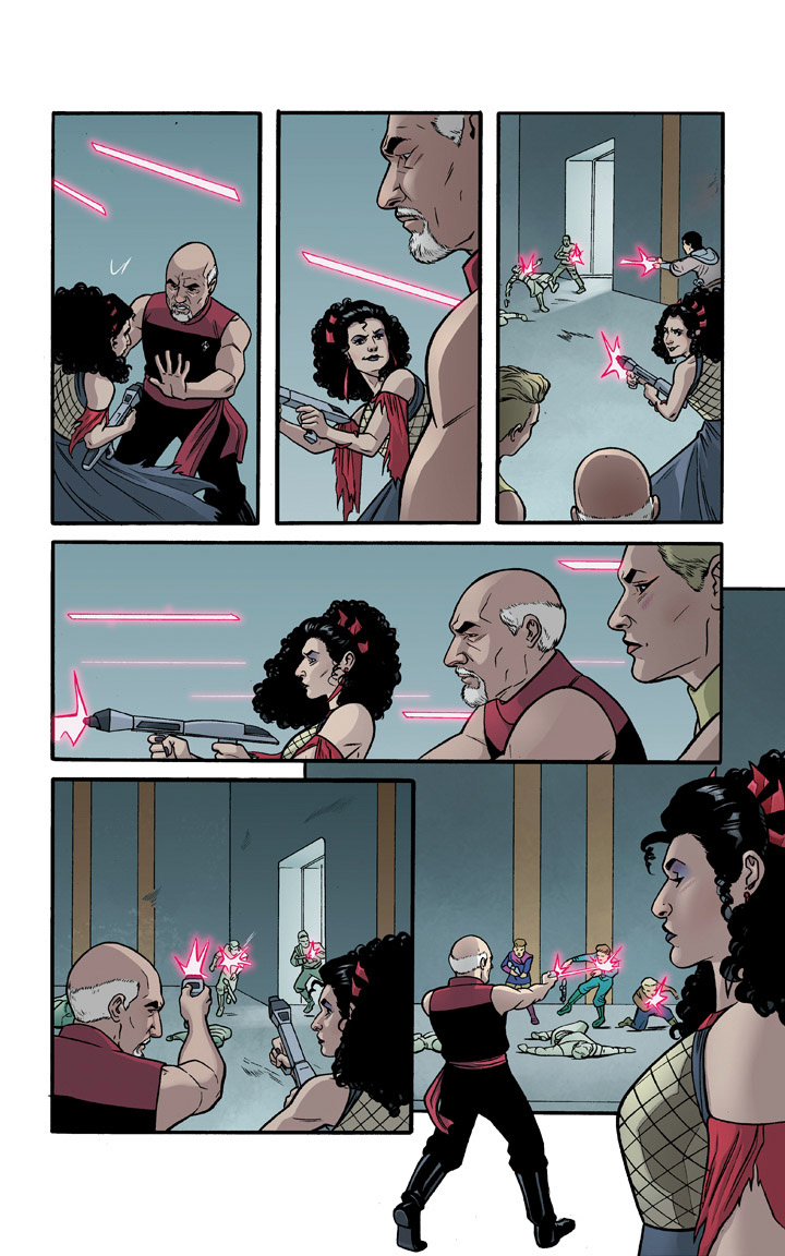 Line Art By Megan Levens | Colors By Charlie Kirchoff | Published By IDW