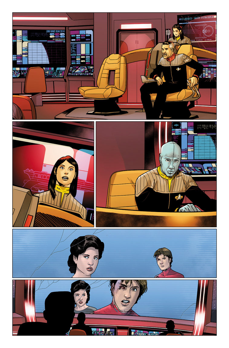 Line Art By Josh Hood | Colors By Charlie Kirchoff | Published By IDW