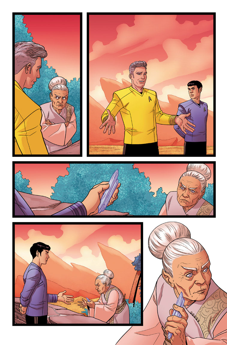 Line Art By Megan Levens | Colors By Charlie Kirchoff | Published By IDW