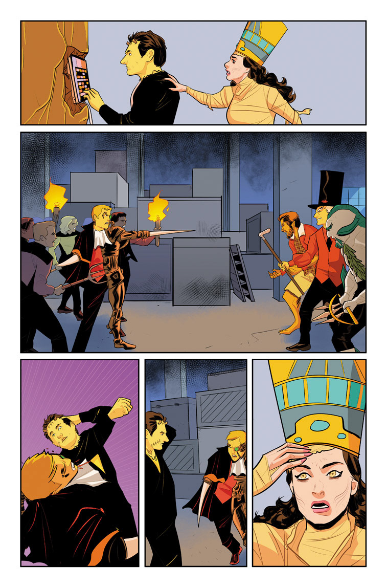 Line Art by Joe Eisma | Colors by Charlie Kirchoff | Published by IDW