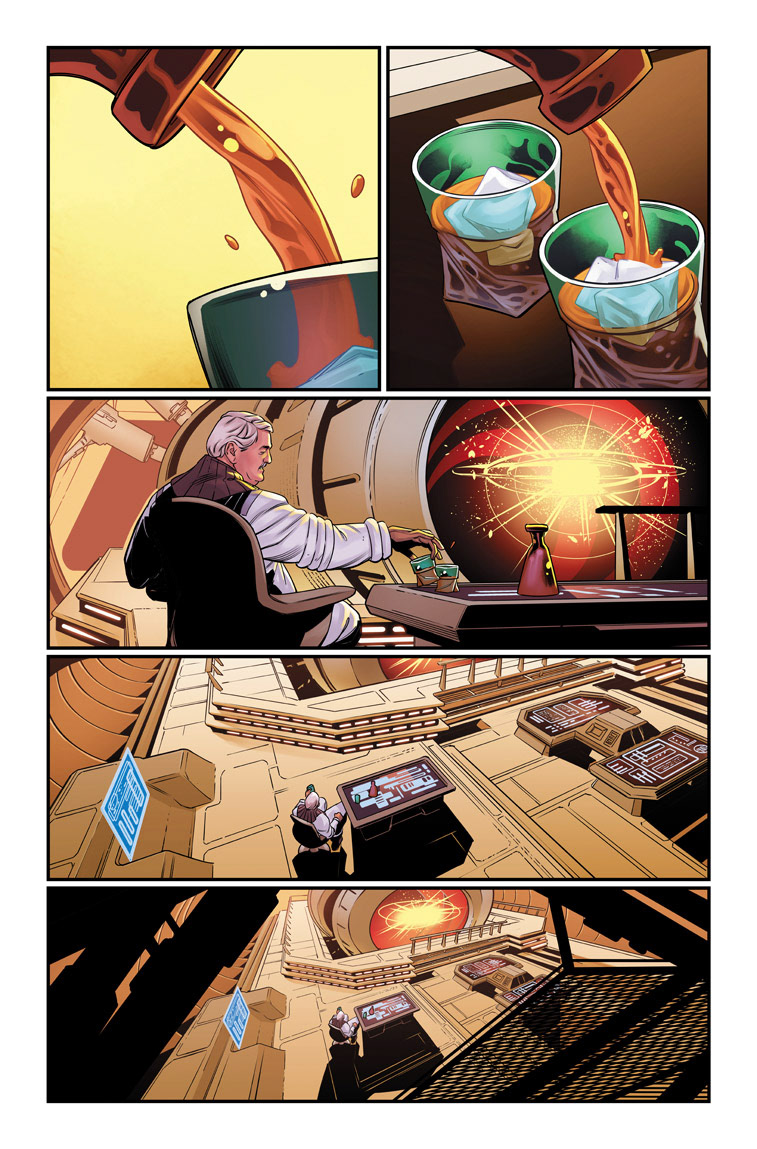 Line Art By Rachael Stott | Colors By Charlie Kirchoff | Published By IDW