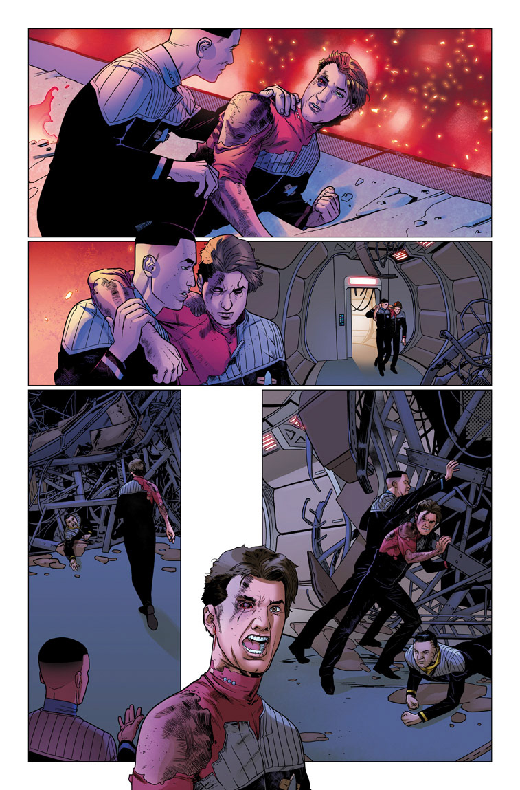 Line Art By Josh Hood | Colors By Charlie Kirchoff | Published By IDW