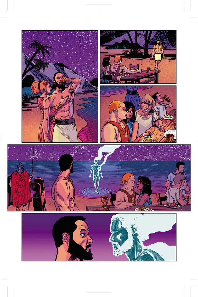 Line Art By Josh Hood | Colors By Charlie Kirchoff | Published By Weird Vibe INC