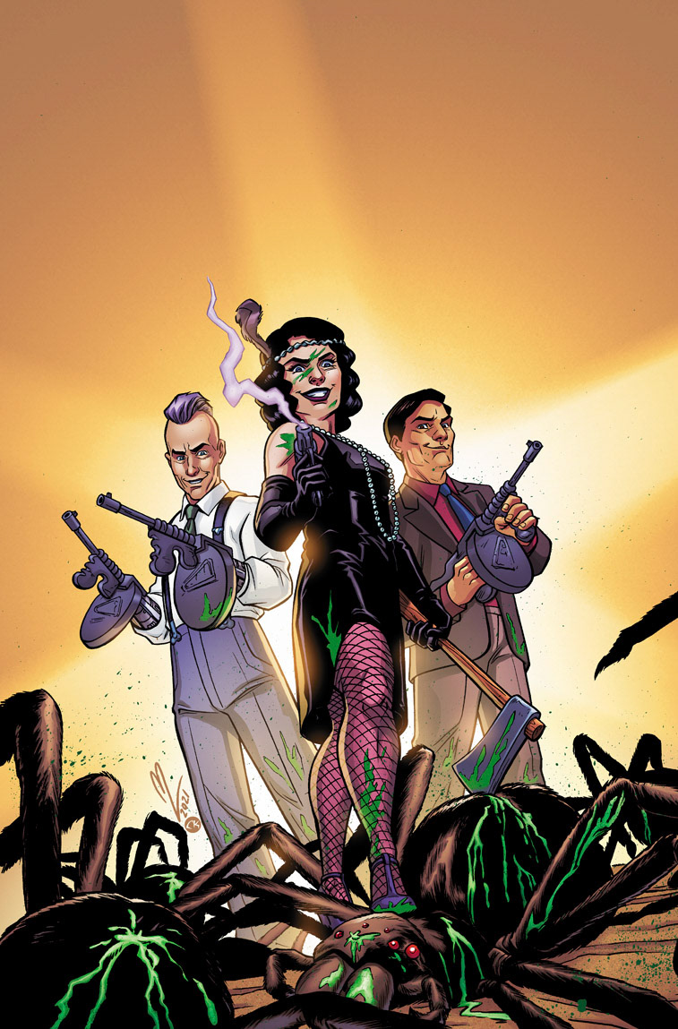 Line Art By Megan Levens | Colors By Charlie Kirchoff | Published by Mad Ghost/Image Comics