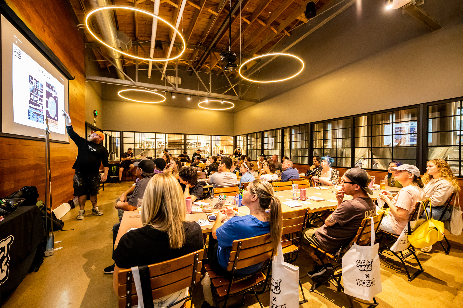 Secret Walls Academy features artist Birdcap teaching young creatives. 