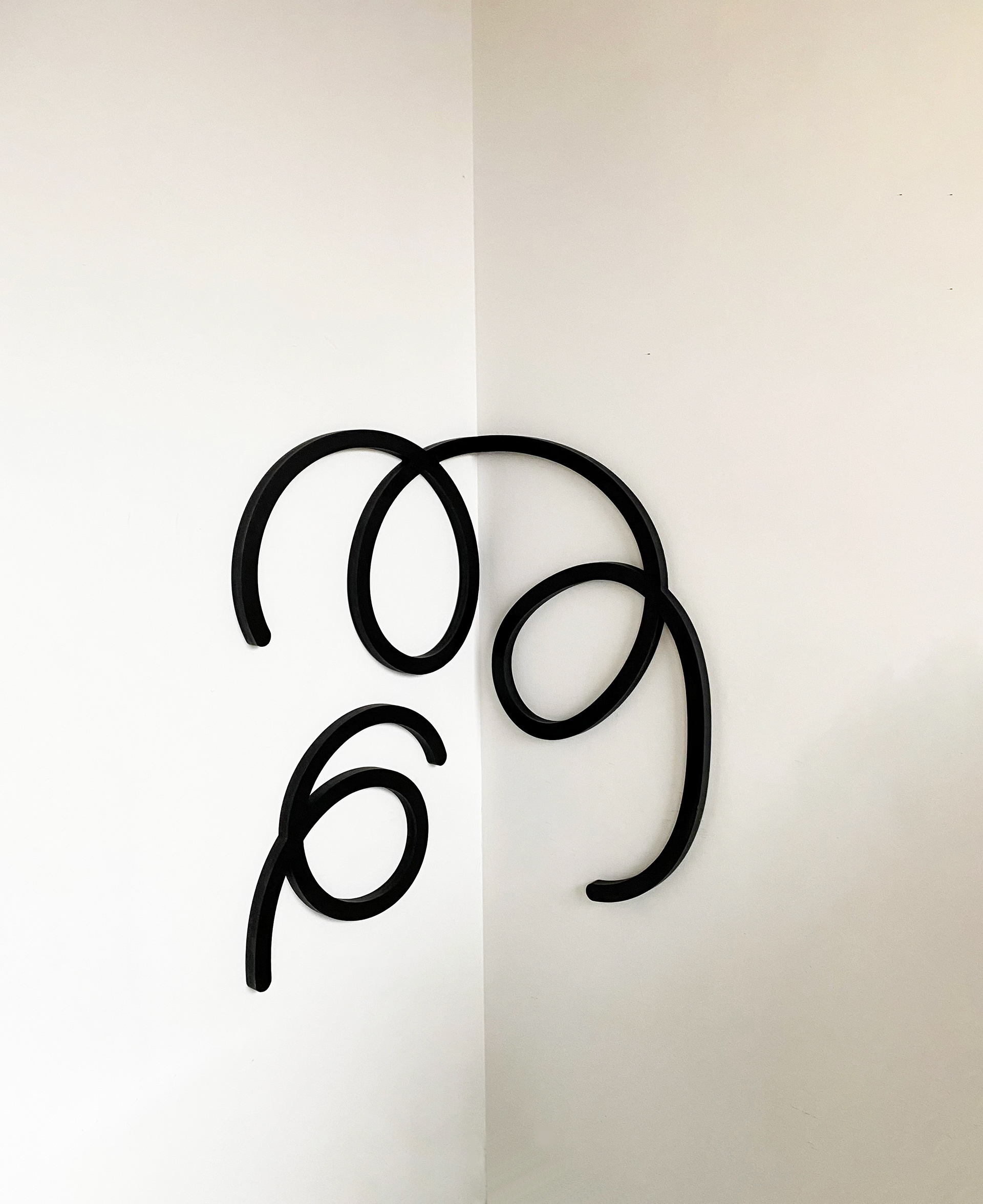 40 x 40 inches, laser cut recycled plastic