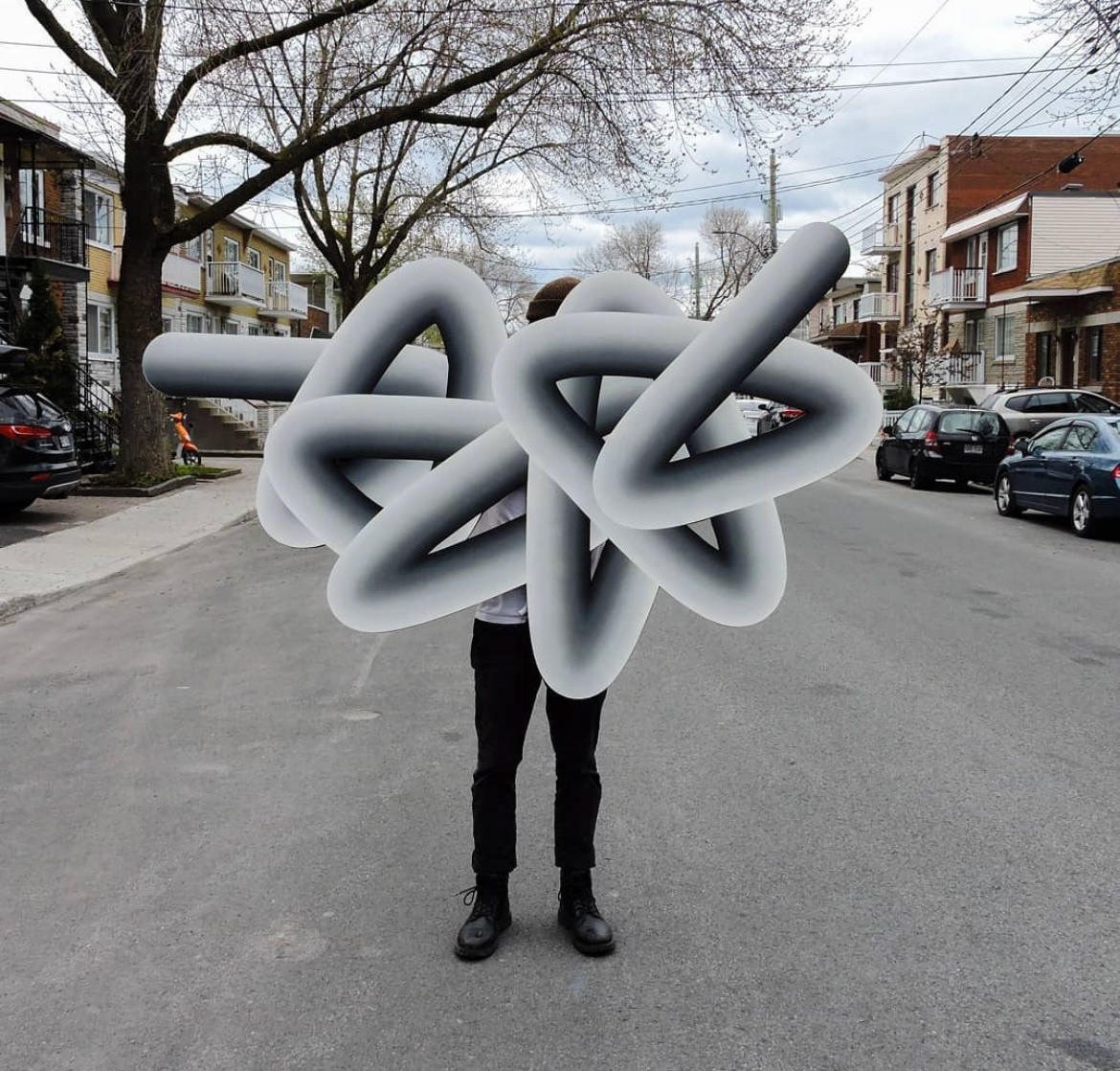 70 x 50 inches, Uv printing on laser cut aluminum
