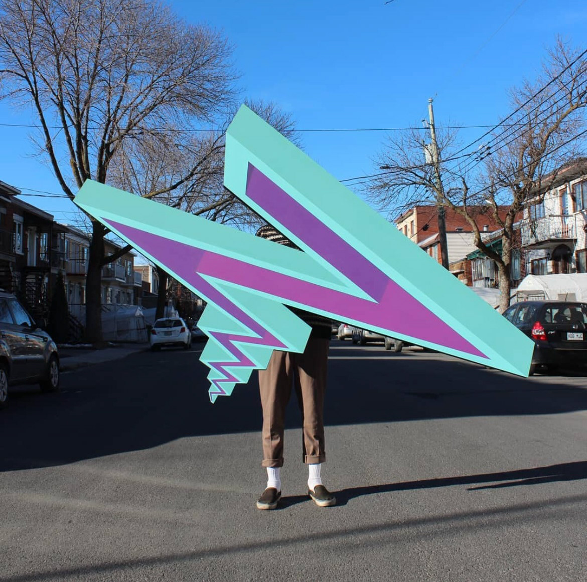 7,5 x 5 feet, Acrylic on laser cut aluminum