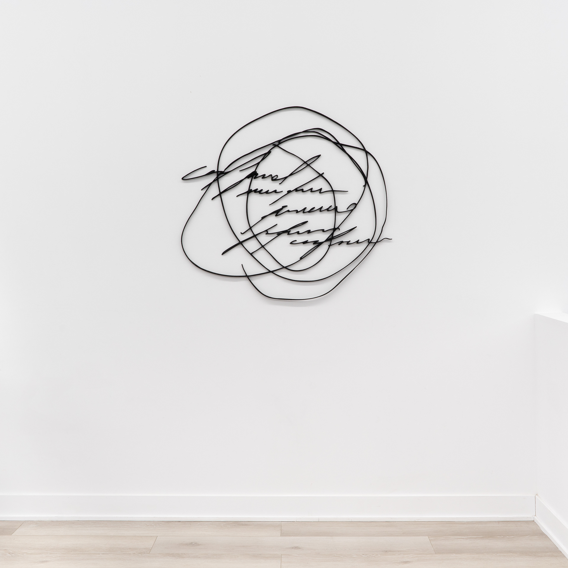 40 x 35 inches, Burnt laser cut wood