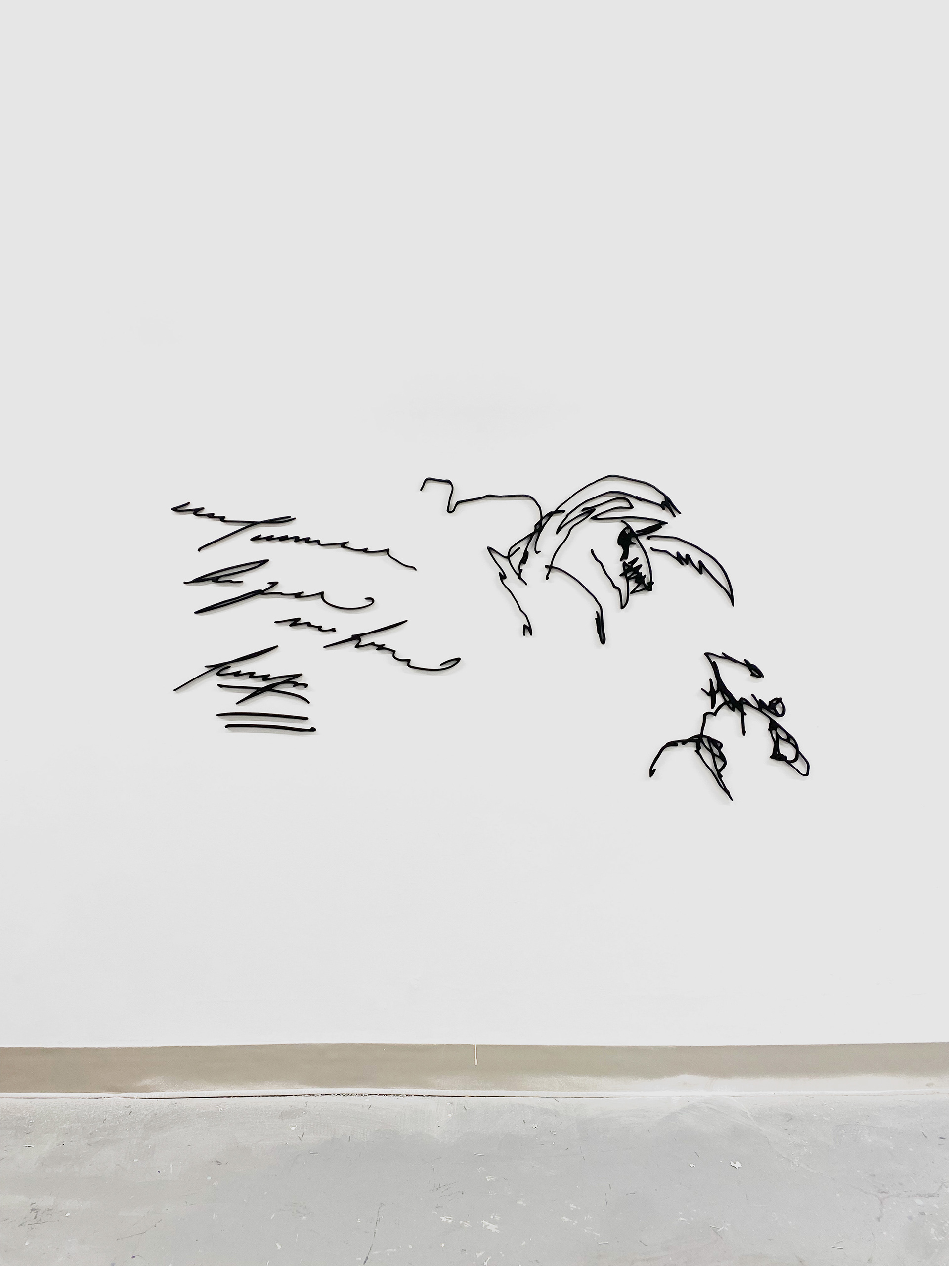 37 x 72 inches, Burnt laser cut wood