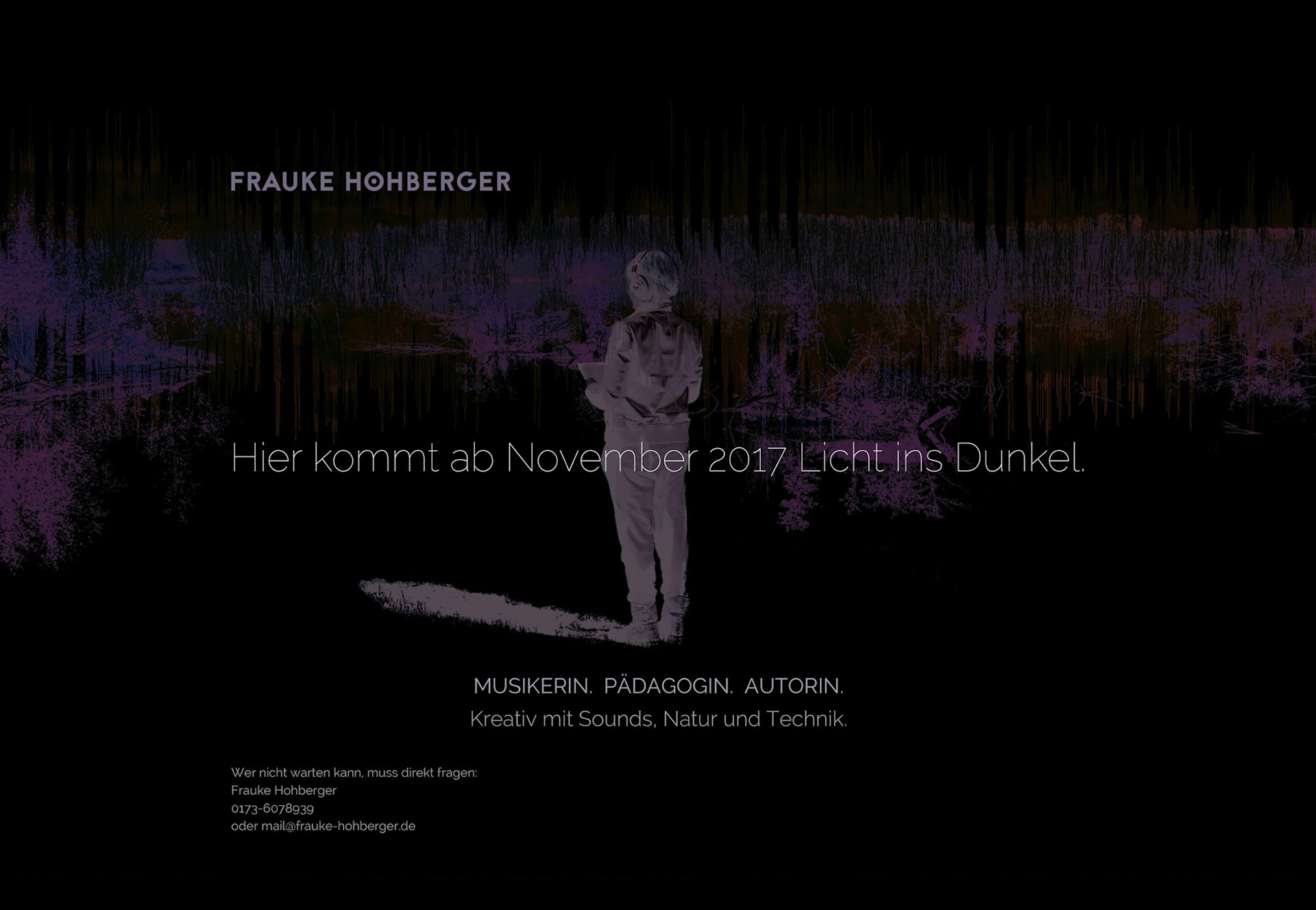 Teaser-Seite Licht ins Dunkel